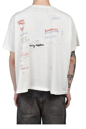 SIGNATURE TEE / WHT