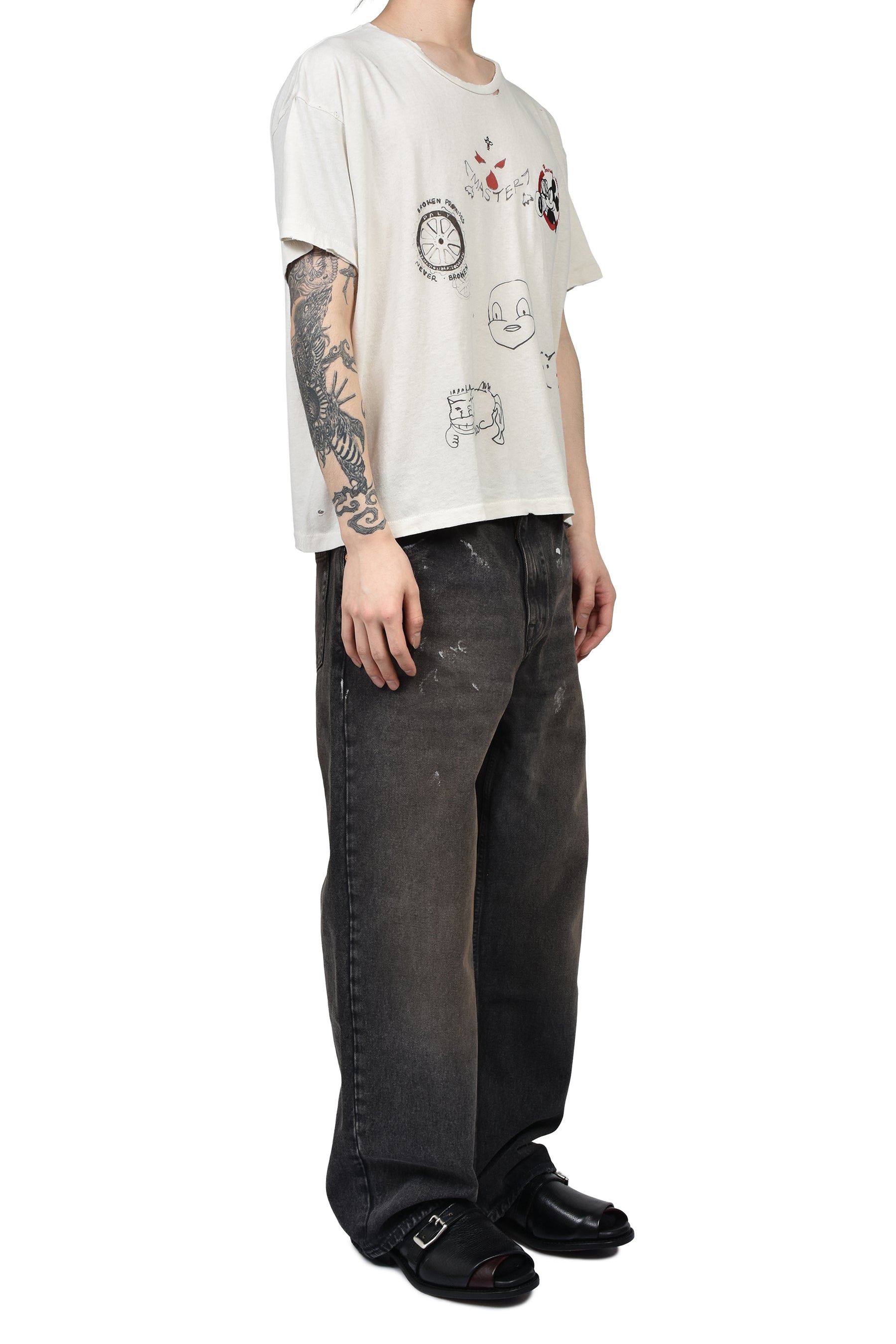 SIGNATURE TEE / WHT