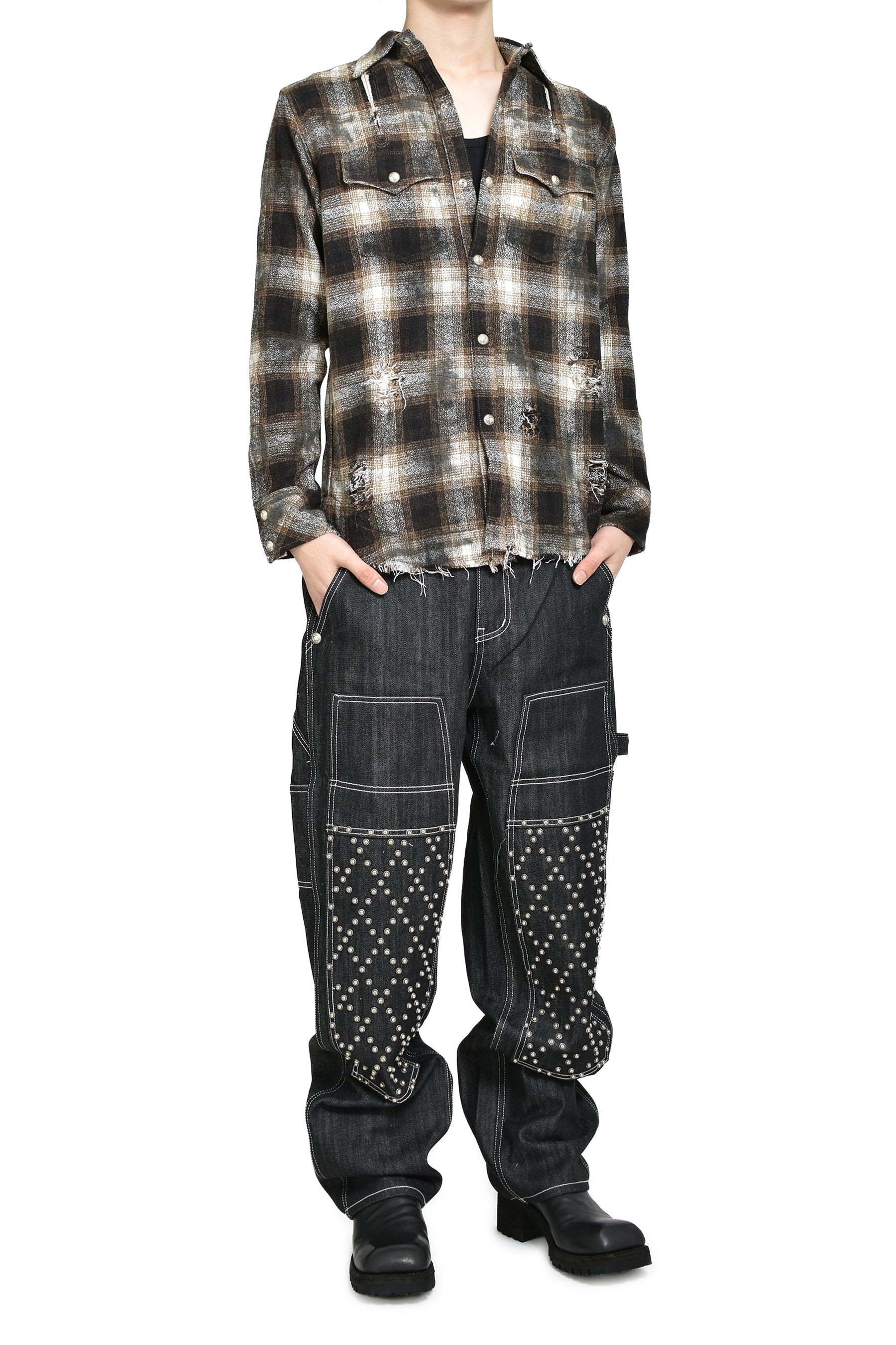 ANGELS DAMAGED SHIRT / BRW