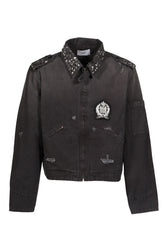 STUDDED WORK JACKET / BLK