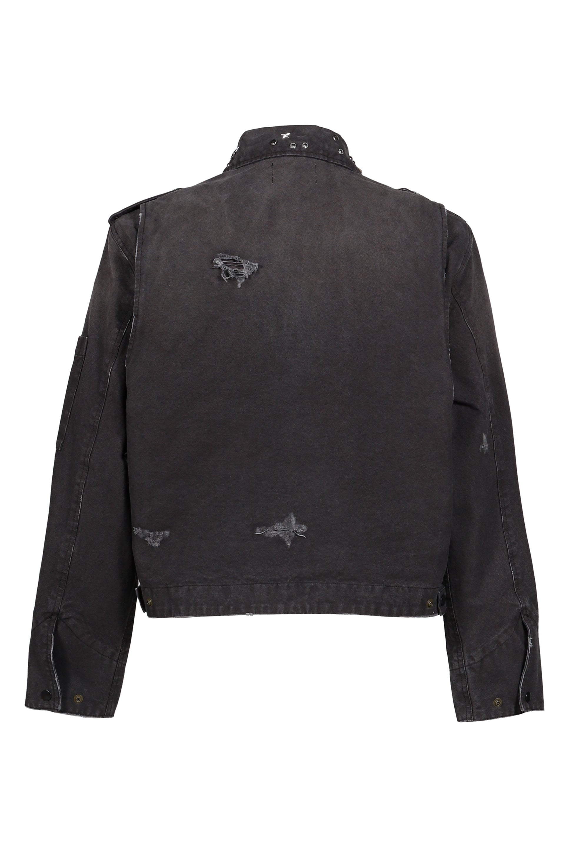 STUDDED WORK JACKET / BLK