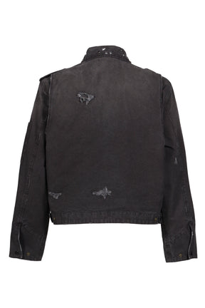 STUDDED WORK JACKET / BLK