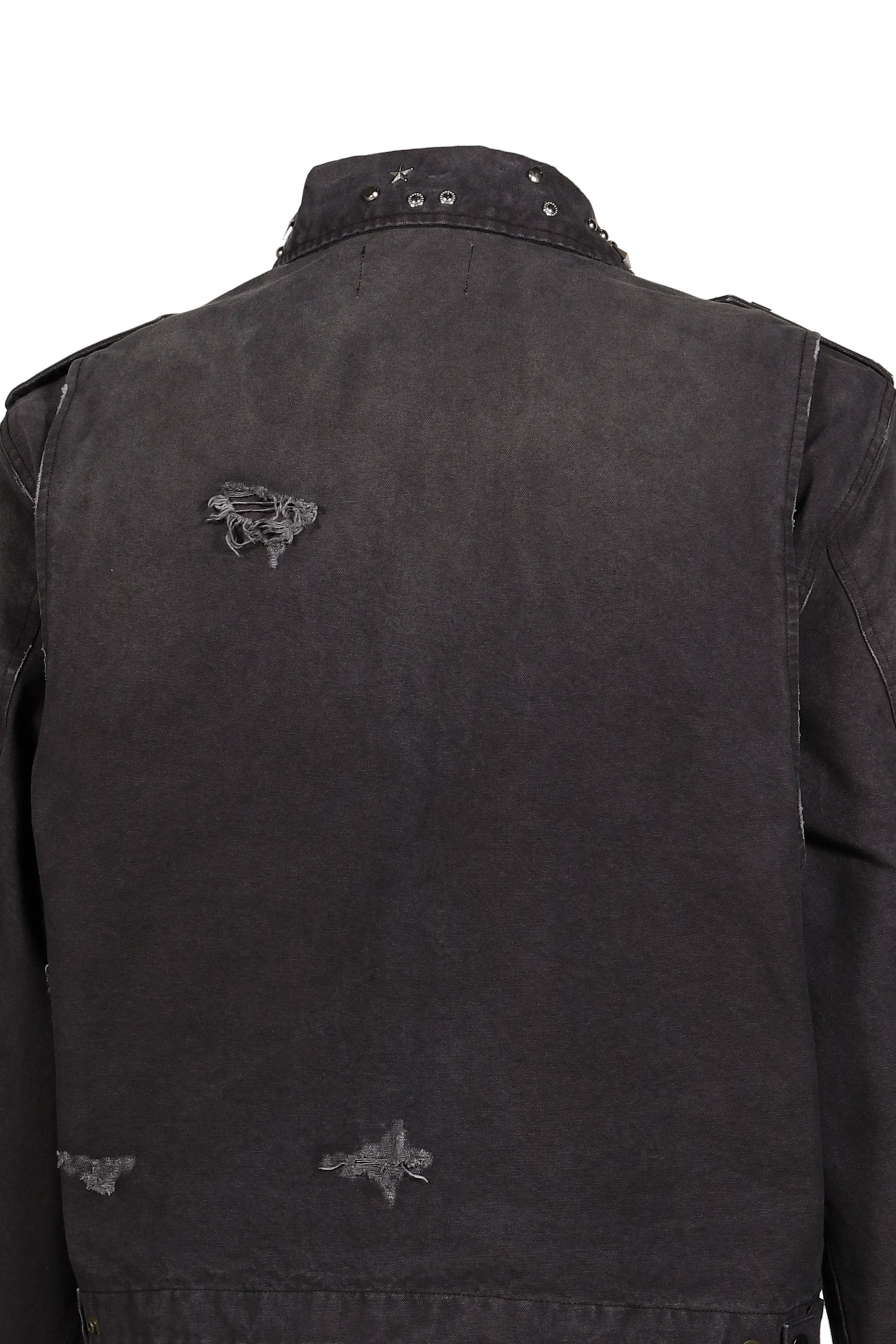 STUDDED WORK JACKET / BLK