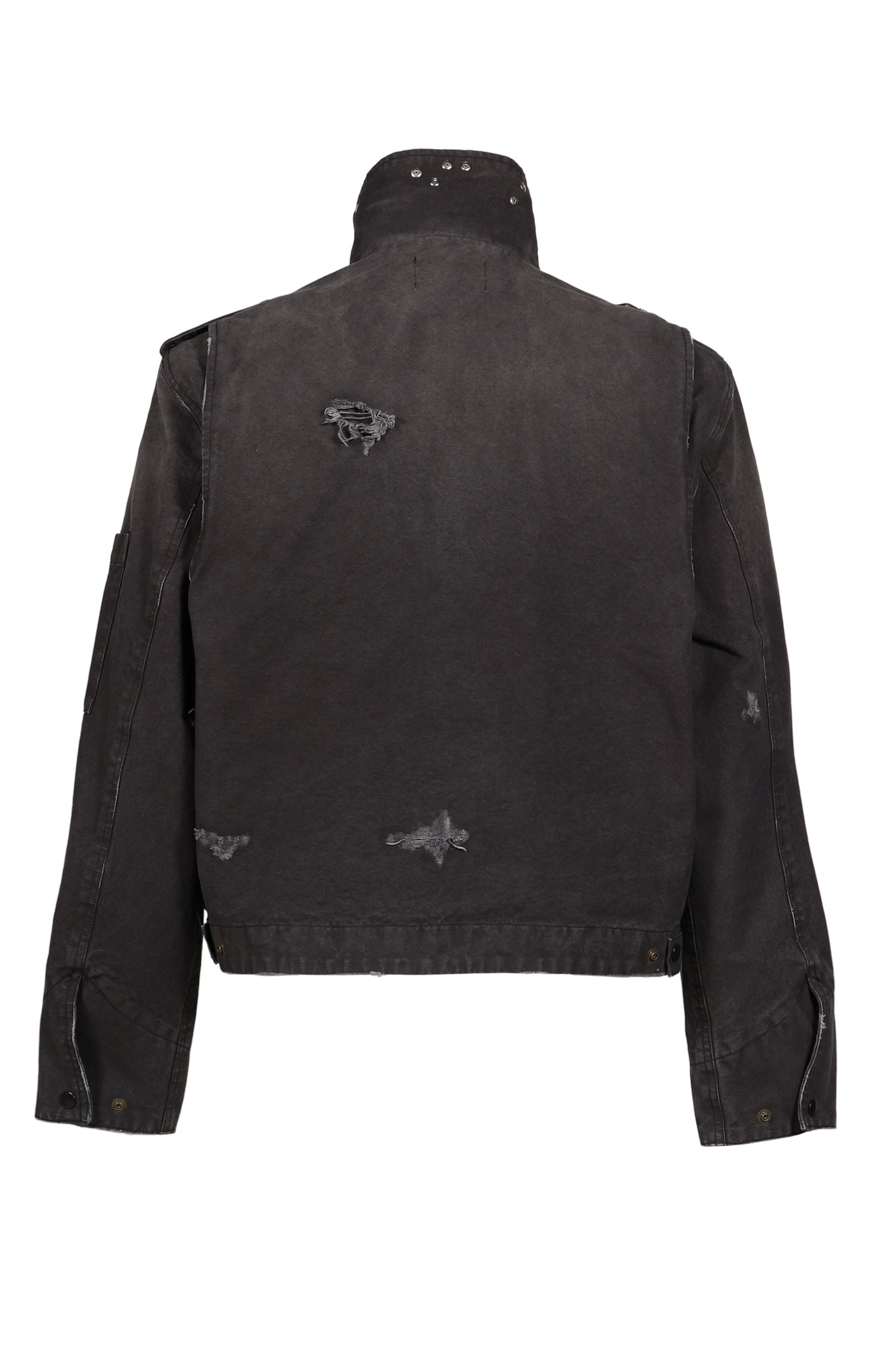 STUDDED WORK JACKET / BLK