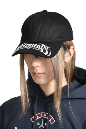 METAL LOGO CAP / BLK