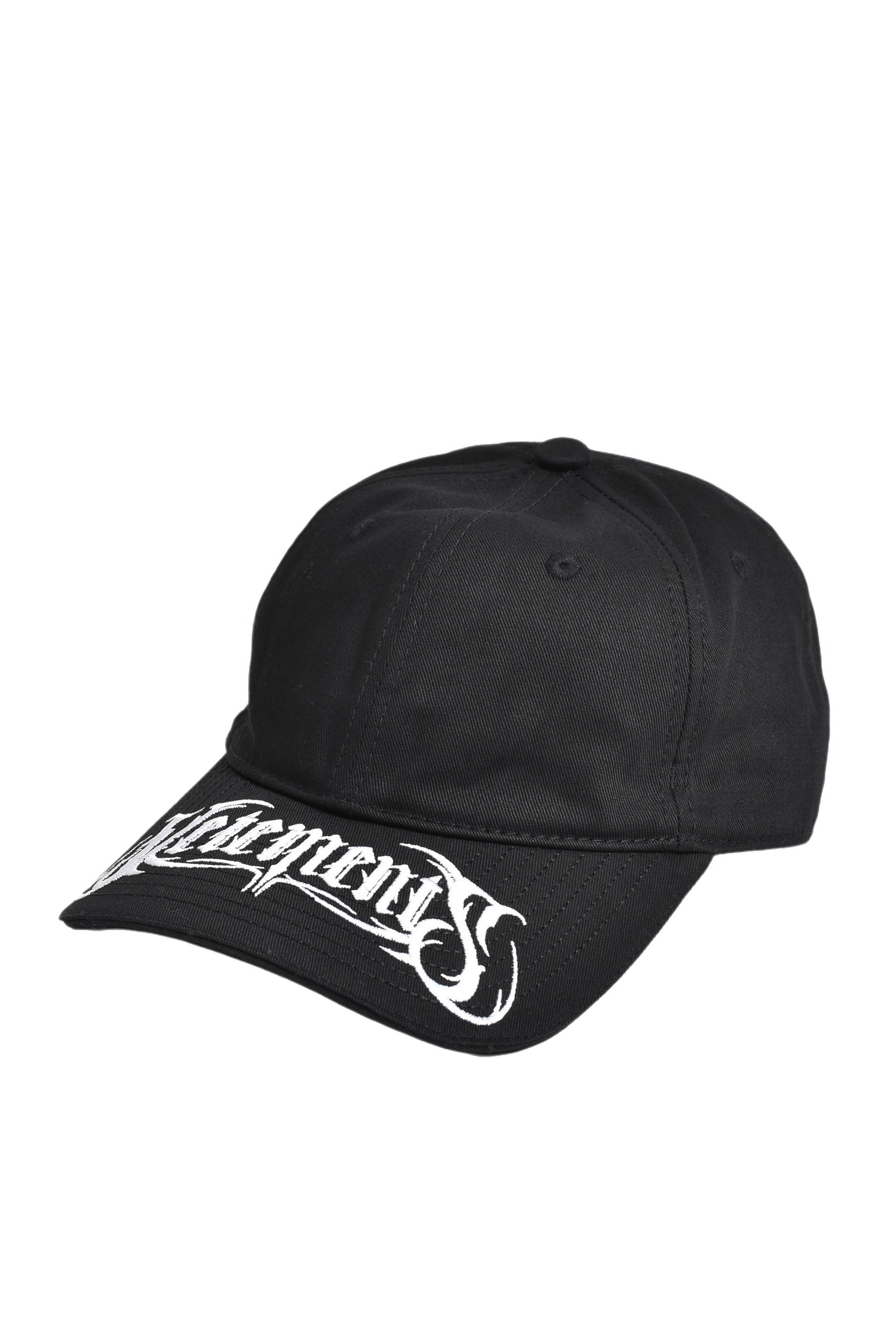 METAL LOGO CAP / BLK