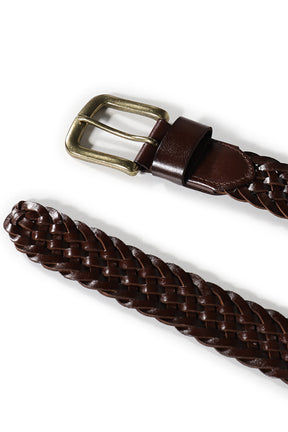 G CLASSIC BRAIDED BELT / BRW
