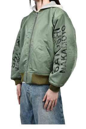 SATOSHI NAKAMOTO ABANDONED THEME PARK BOMBER / GRN