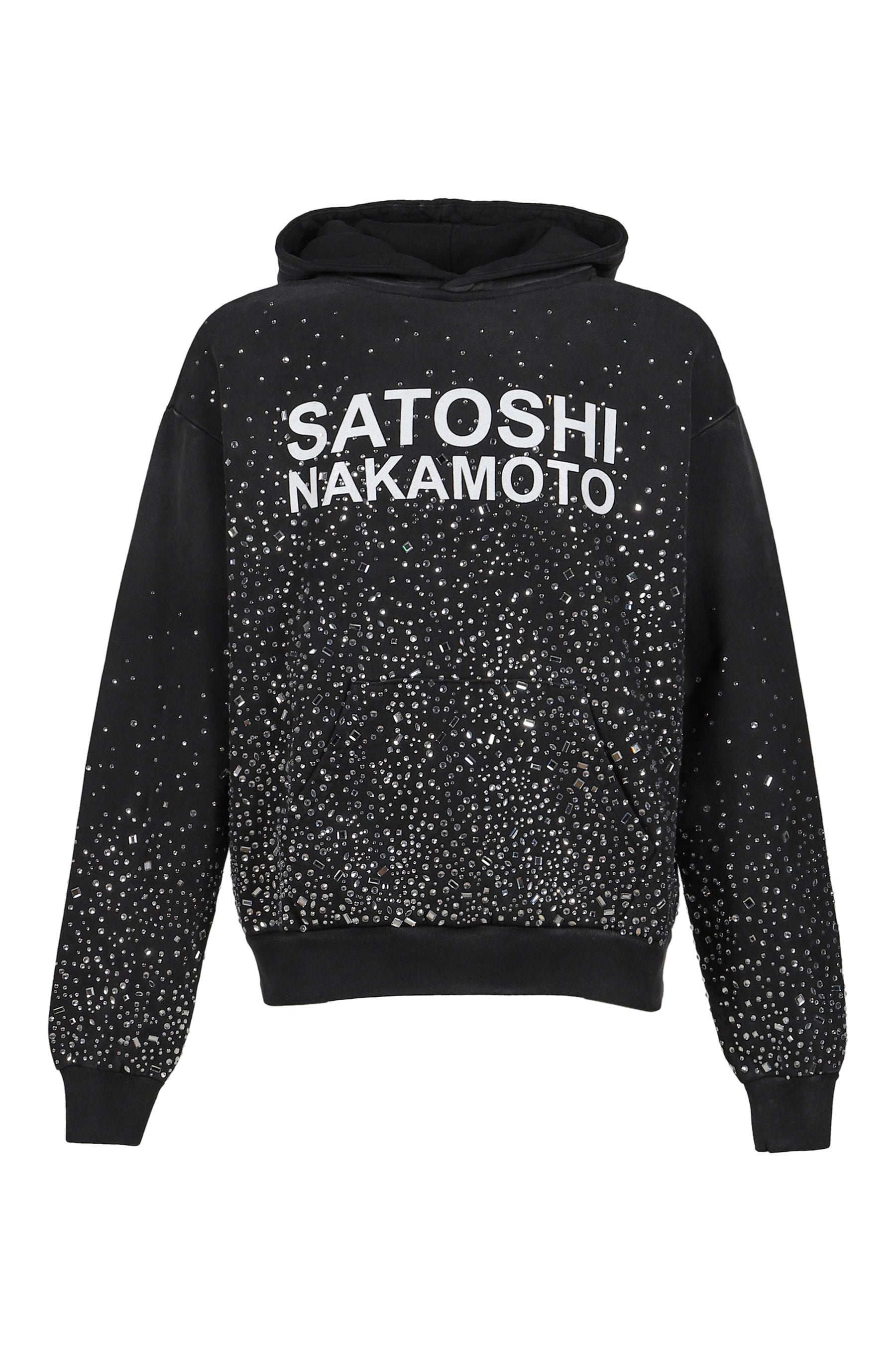 SHATTERED GLASS HOODIE / BLACK 