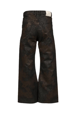 SAUNTER CUT JEANS / DIRT BLK