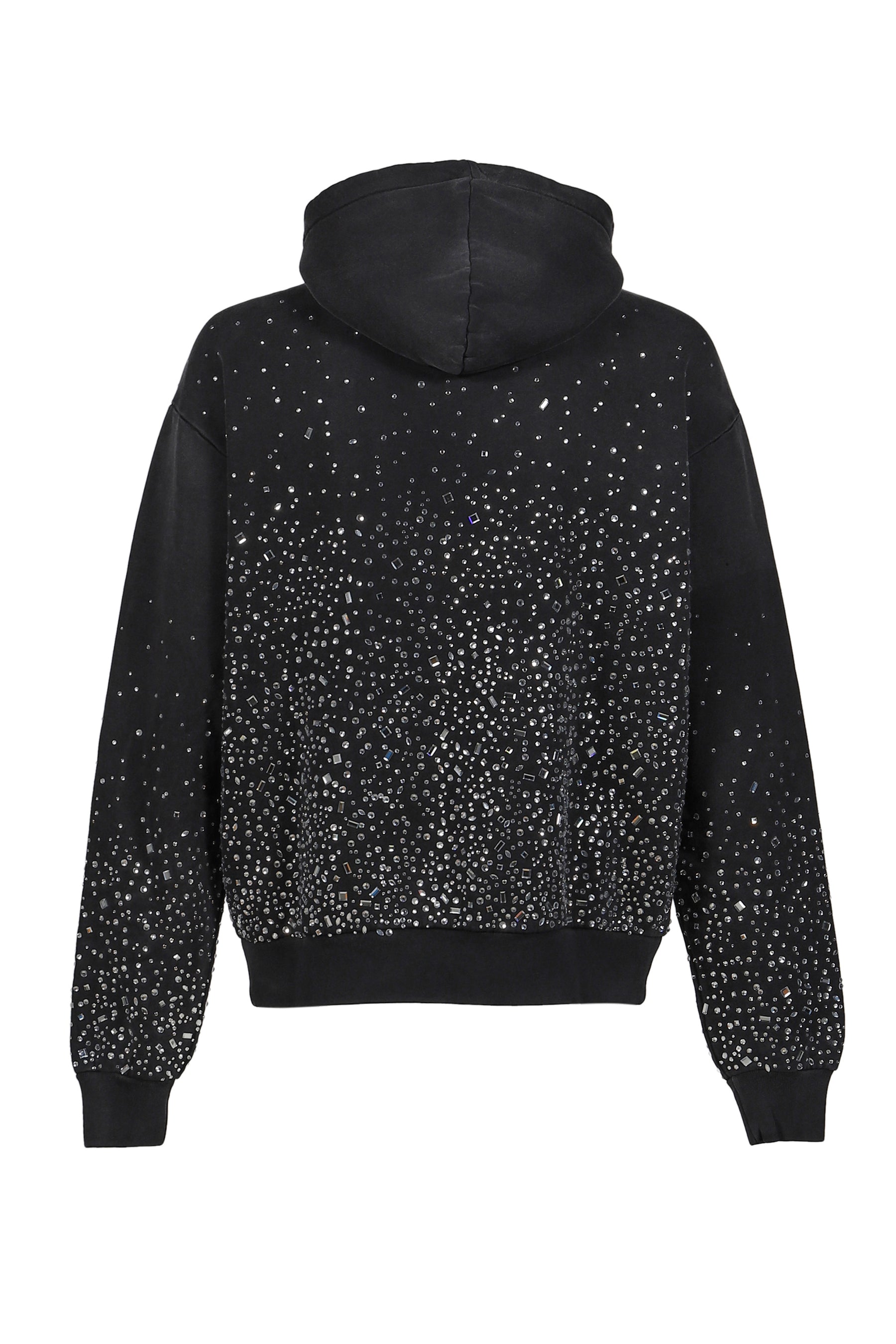 SHATTERED GLASS HOODIE / BLACK 