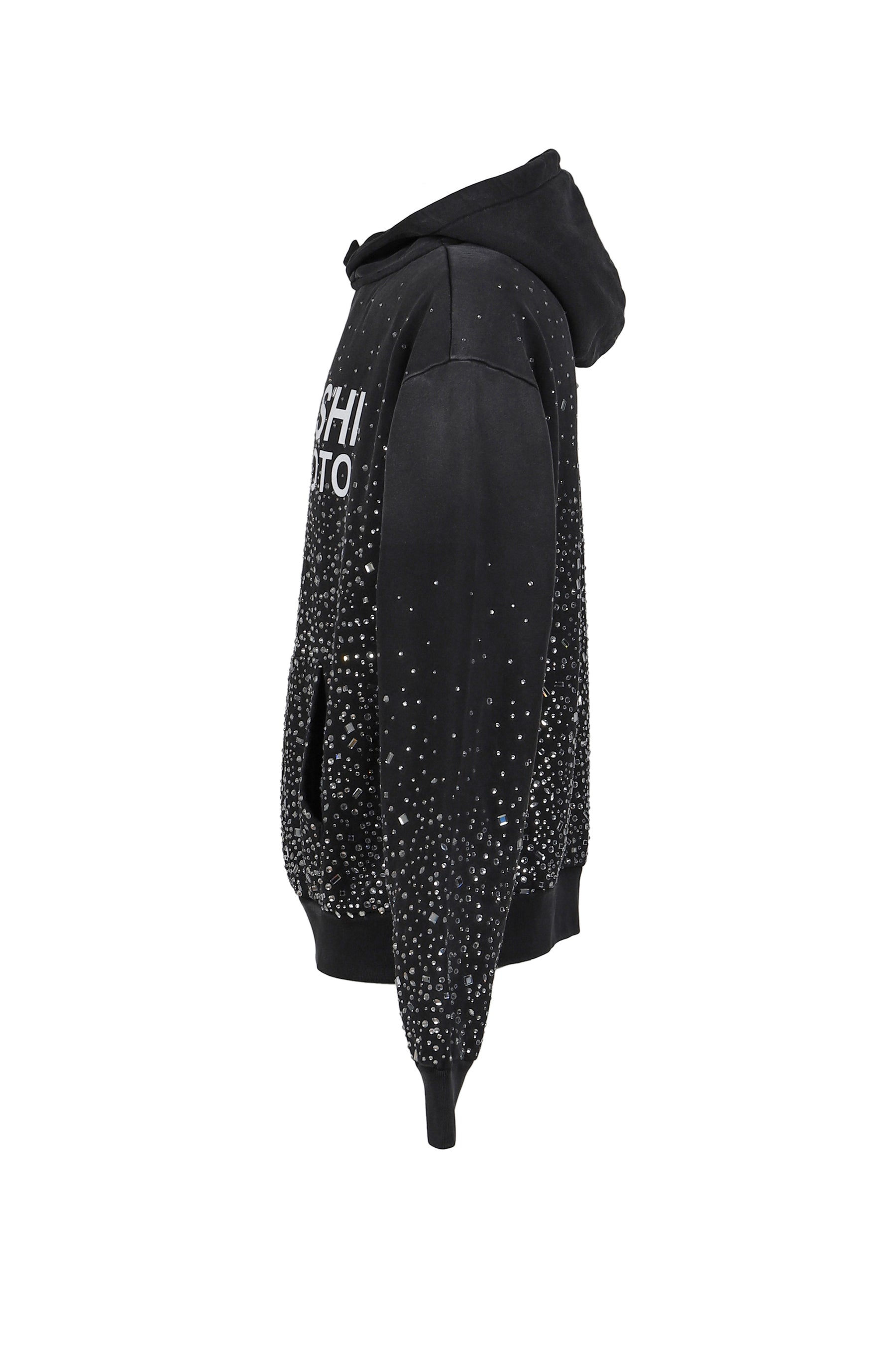 SHATTERED GLASS HOODIE / BLACK 