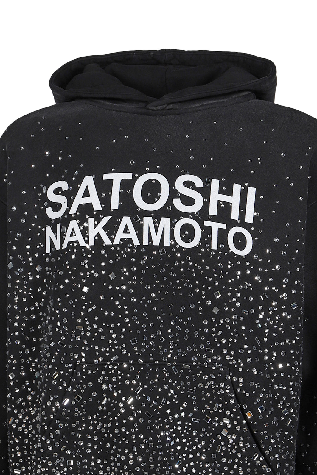 SHATTERED GLASS HOODIE / BLACK 