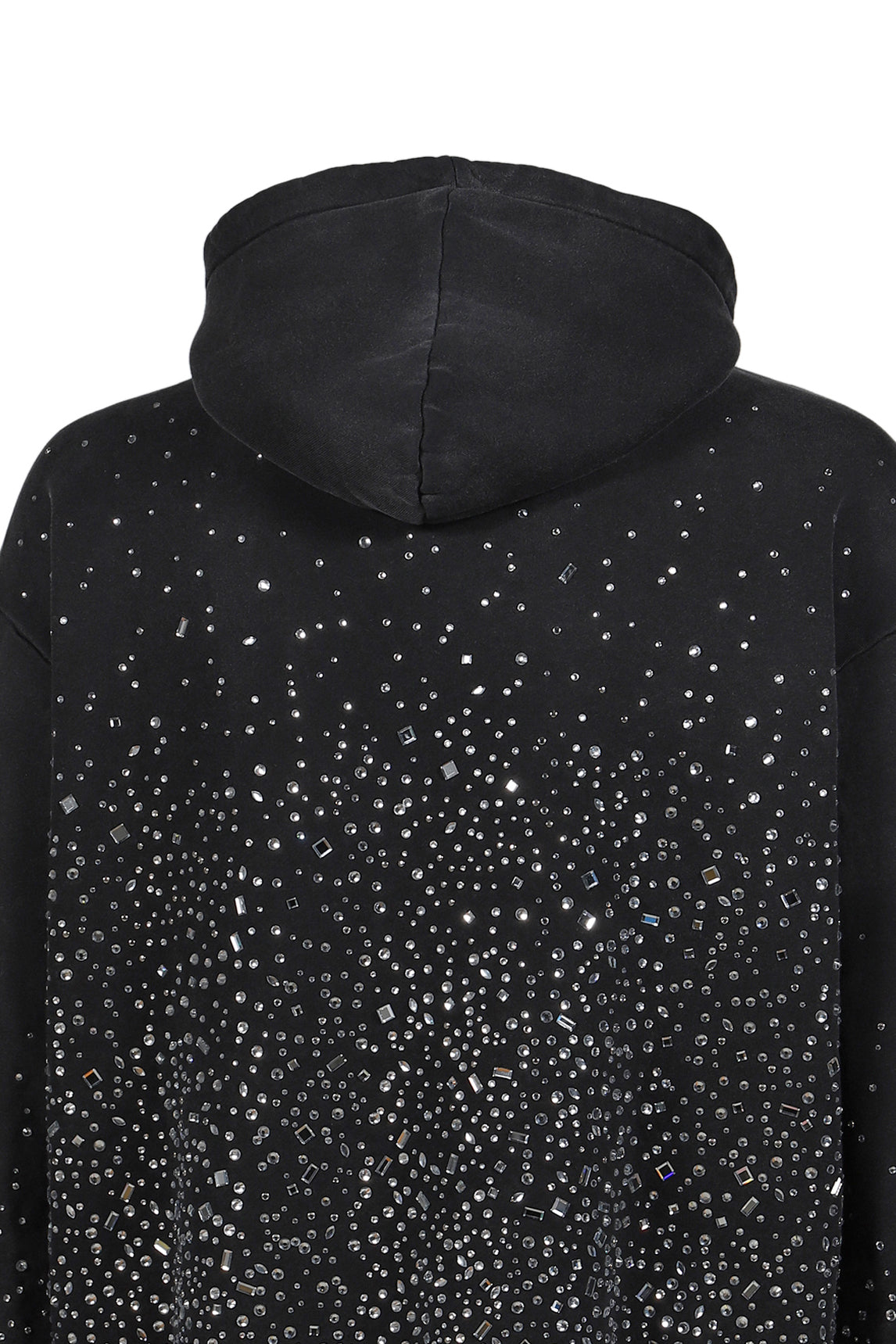 SHATTERED GLASS HOODIE / BLACK 
