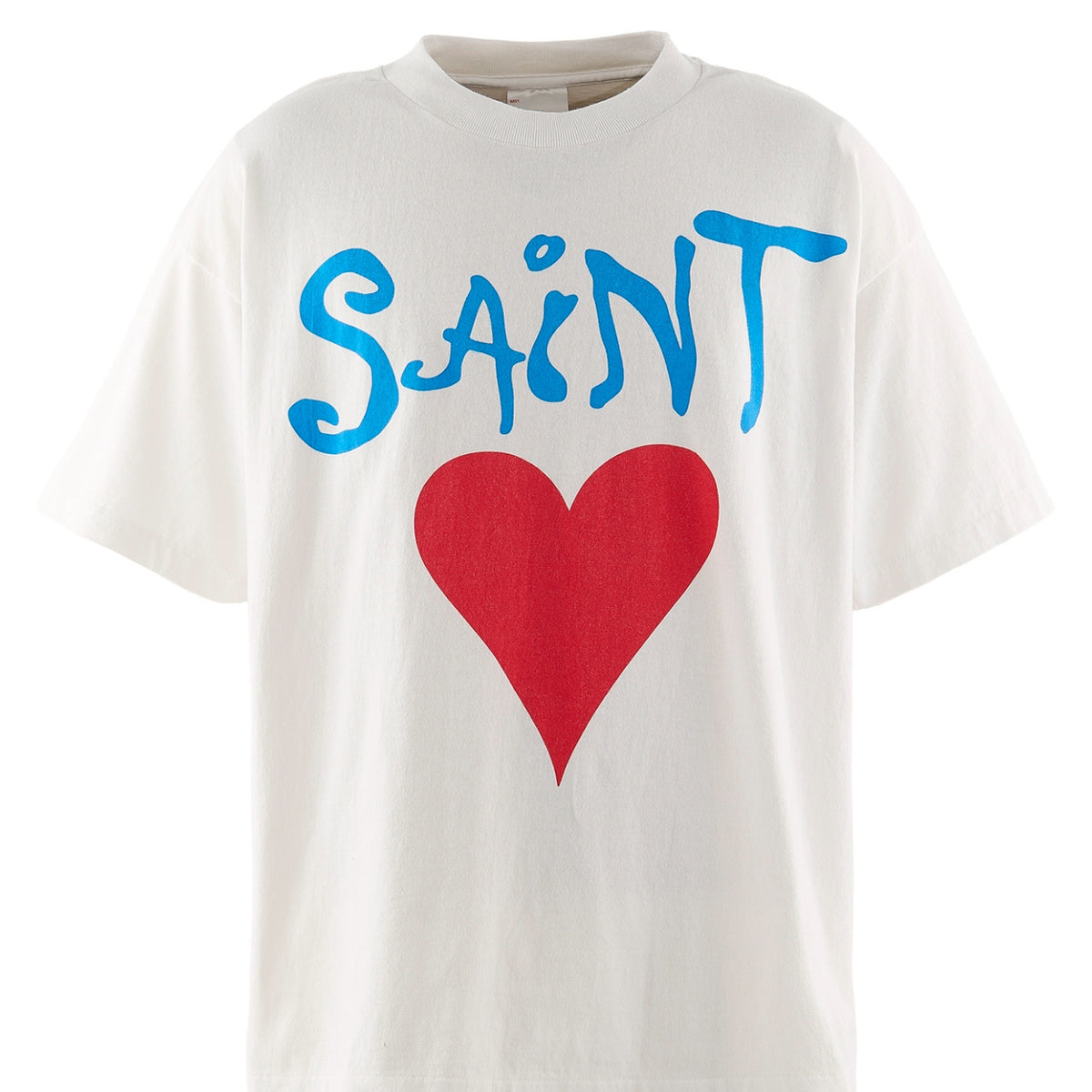 SAINT Mxxxxxx セントマイケル FW26 SS T-SHIRT/DEEP / WHT - NUBIAN