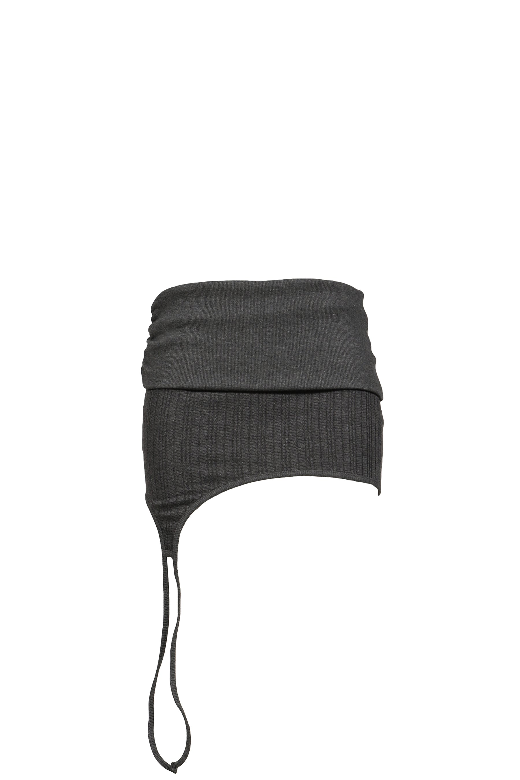 FOLDED MINI SKIRT / CHA