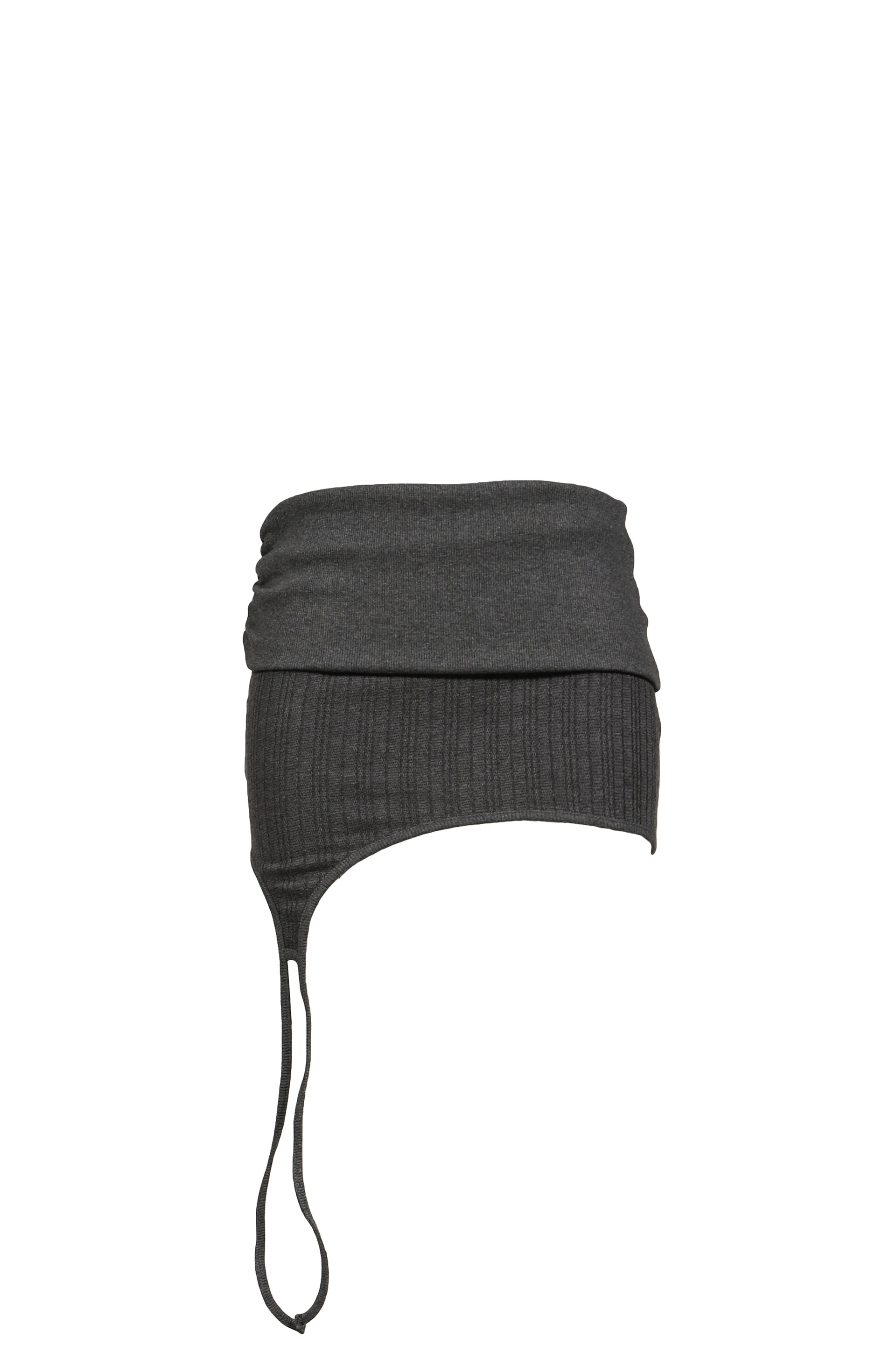 FOLDED MINI SKIRT / CHA