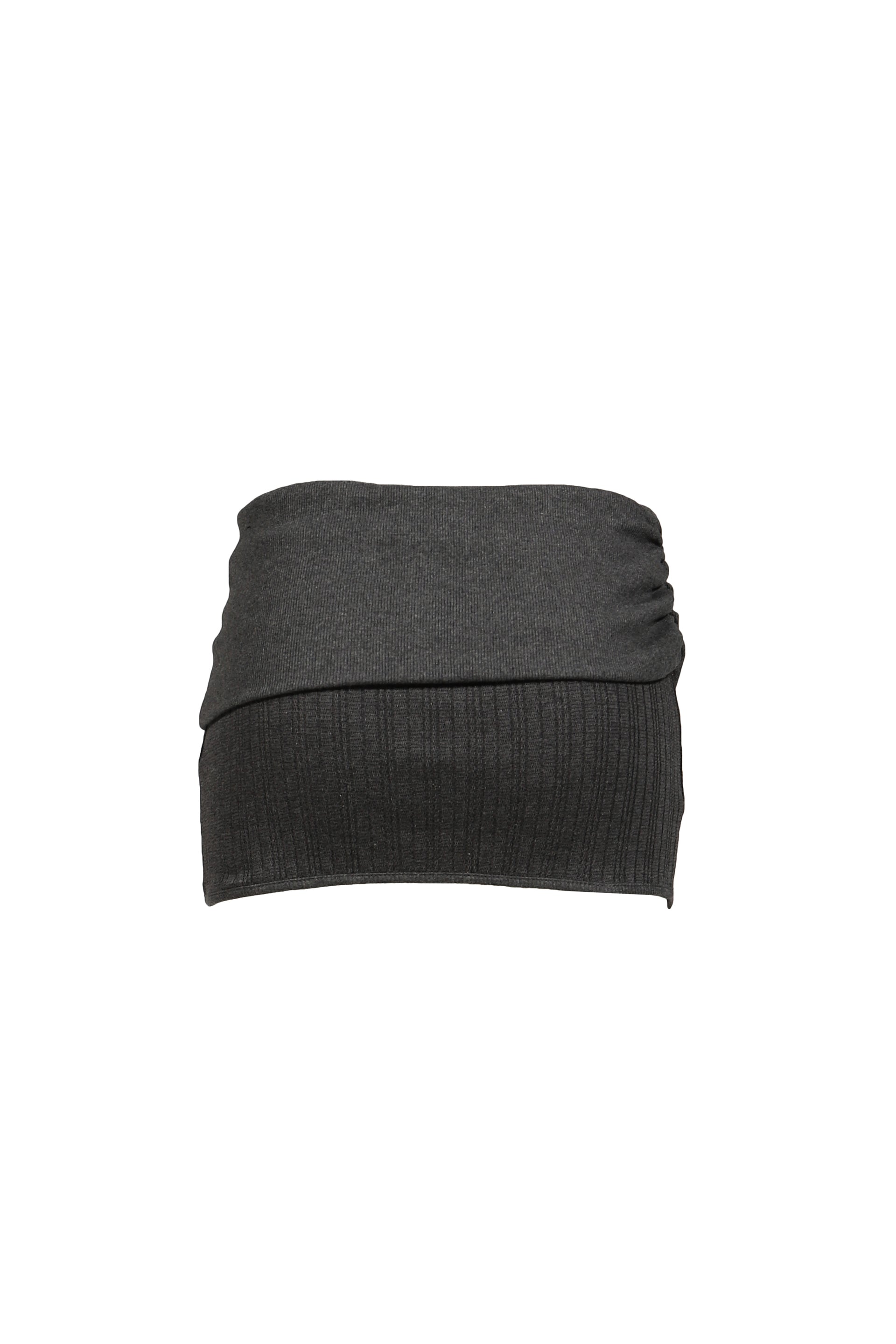 FOLDED MINI SKIRT / CHA