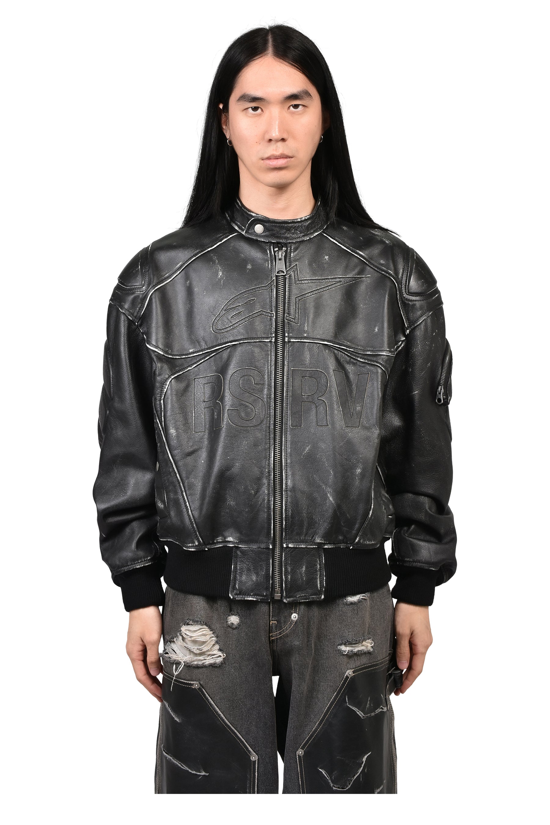 EXCLUSIVE CHIEF BOMBER JACKET / BLK