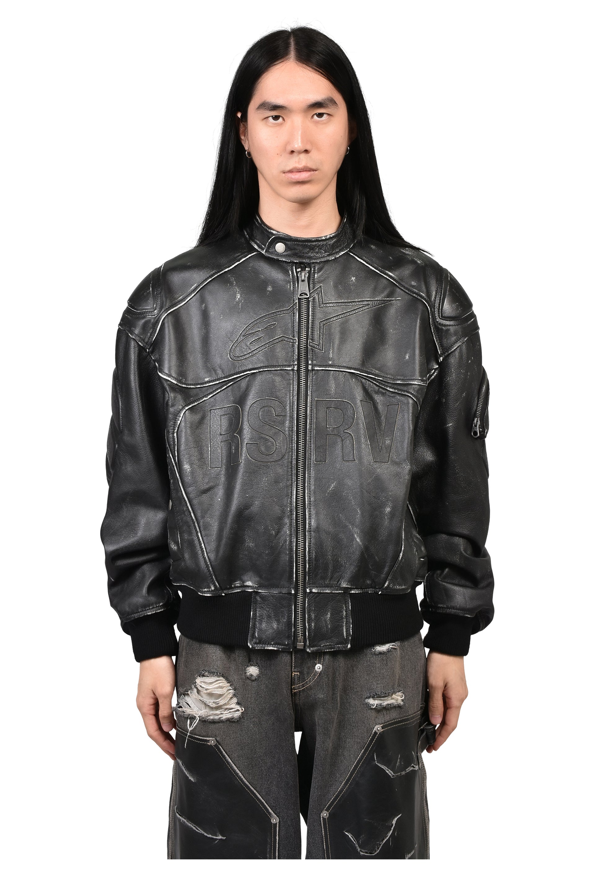 EXCLUSIVE CHIEF BOMBER JACKET / BLK