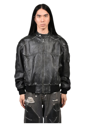 EXCLUSIVE CHIEF BOMBER JACKET / BLK