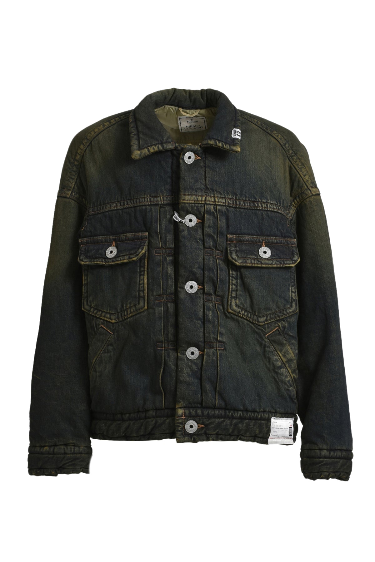 PUFFER DENIM JACKET / IND