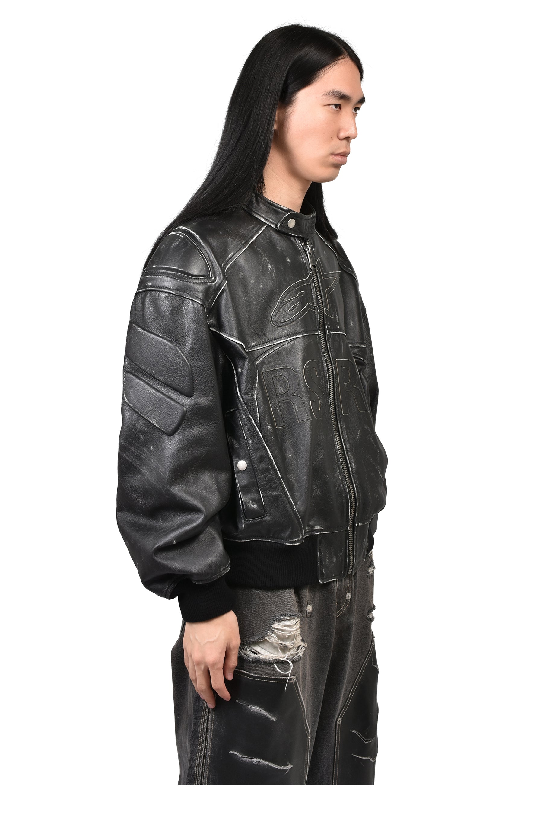 EXCLUSIVE CHIEF BOMBER JACKET / BLK