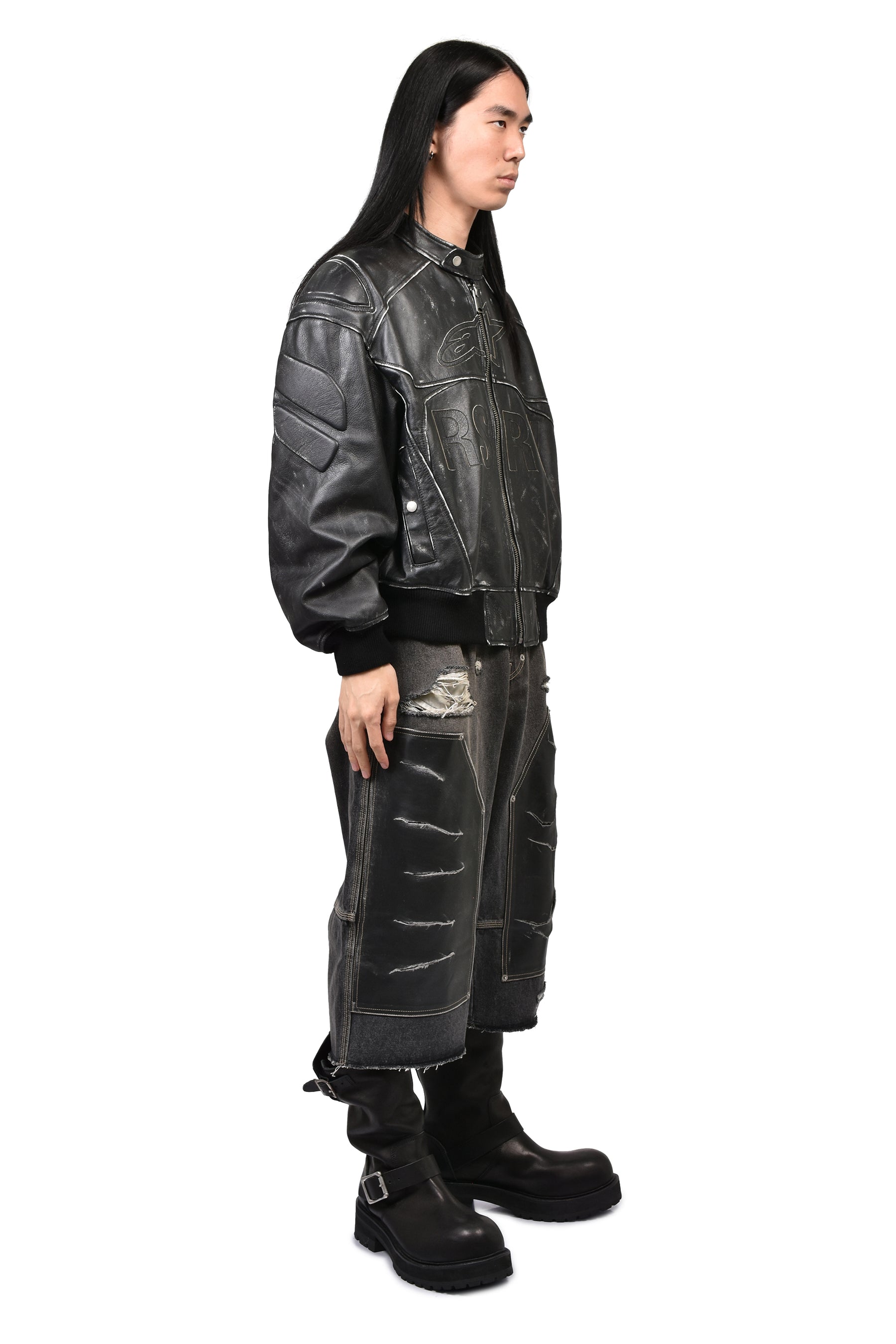 EXCLUSIVE CHIEF BOMBER JACKET / BLK