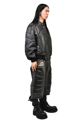 EXCLUSIVE CHIEF BOMBER JACKET / BLK