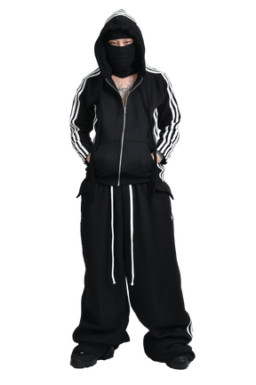 YORI SPORT DOUBLE LOGO 5STRIPE SWEATPANT YORI SPORT DOUBLE LOGO 5STRIPE SWEATPANT