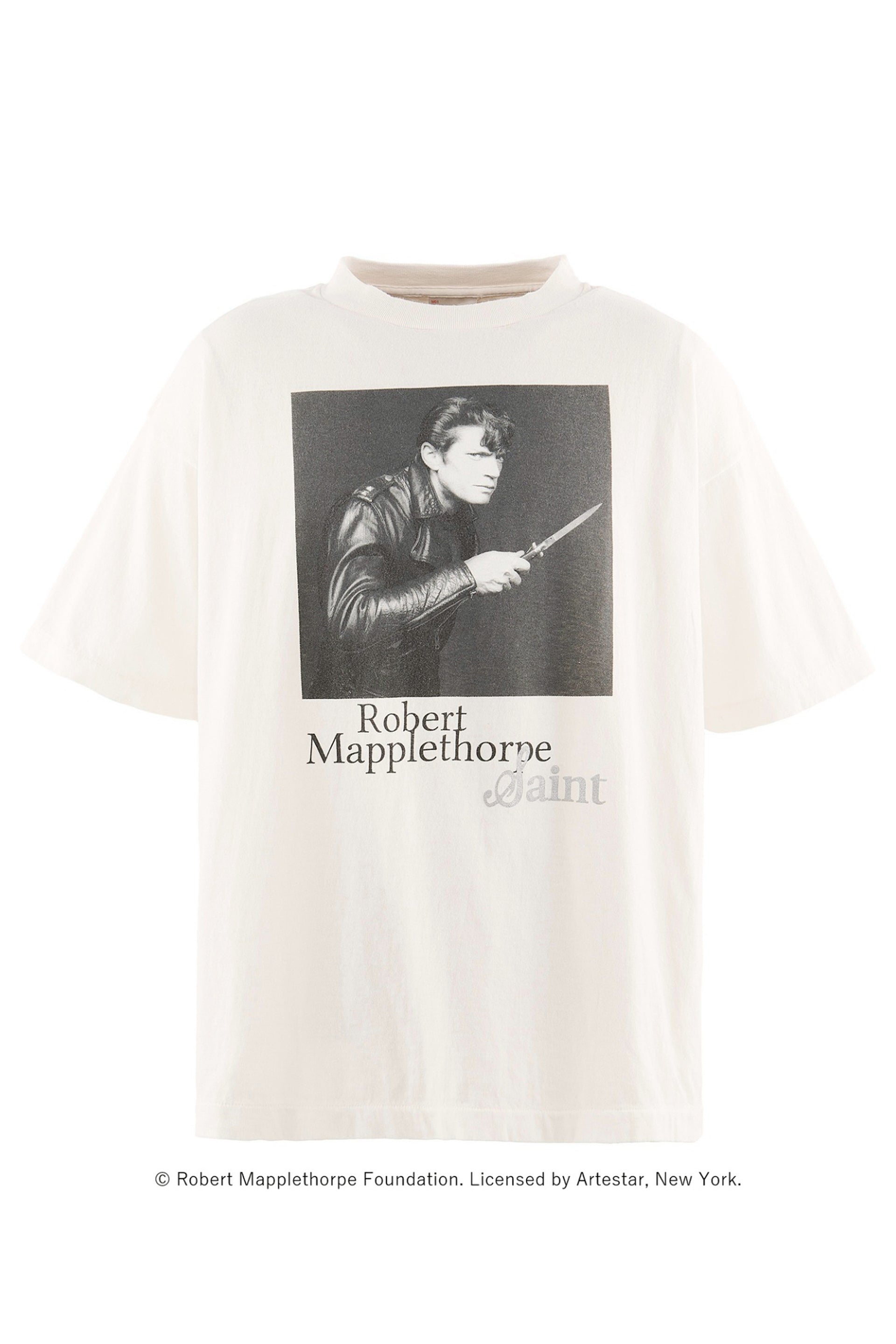 MT_SS T-SHIRT/SELF PORTRAIT / WHT