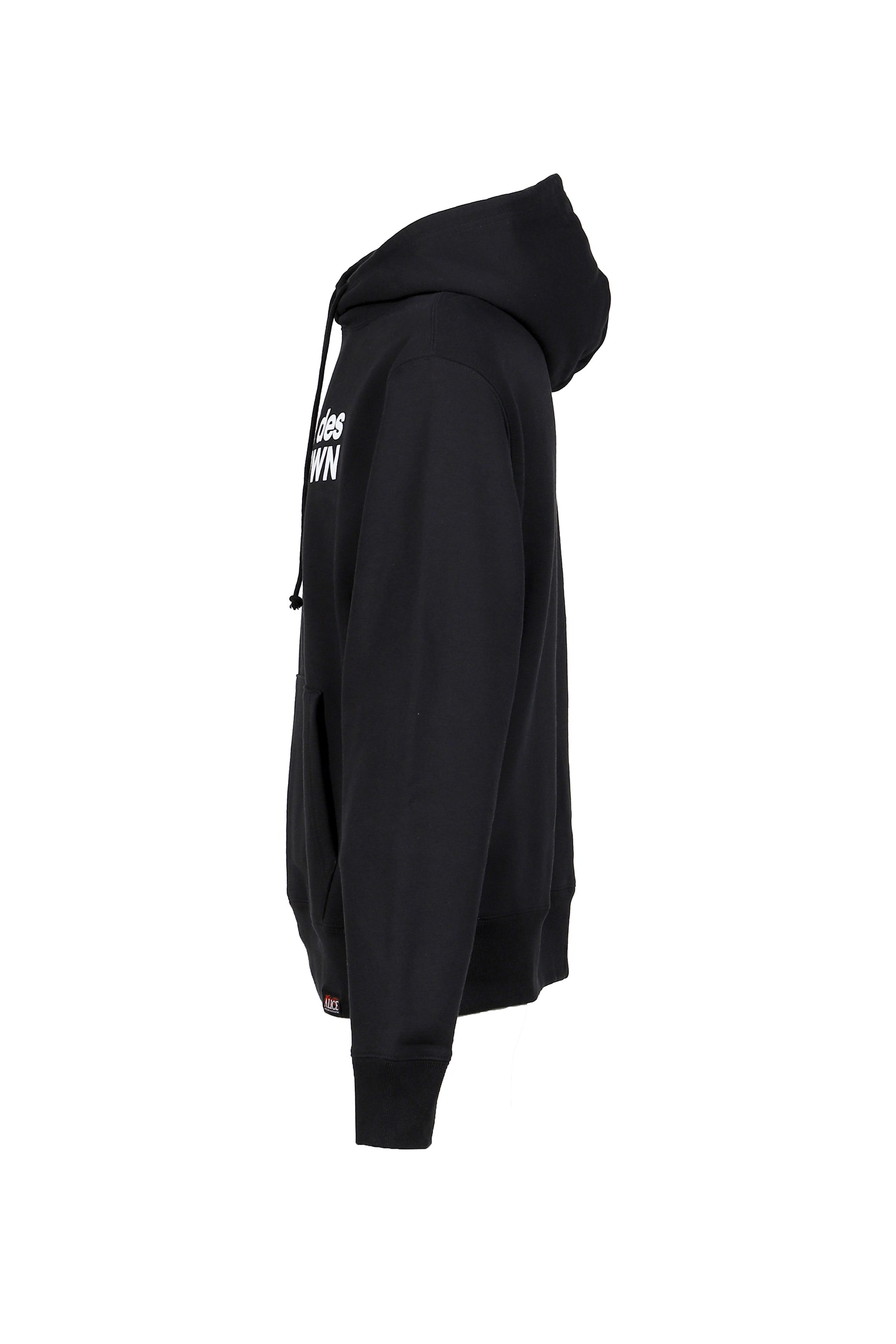 ALICE X SSUR COMME HOODIE / BLK 