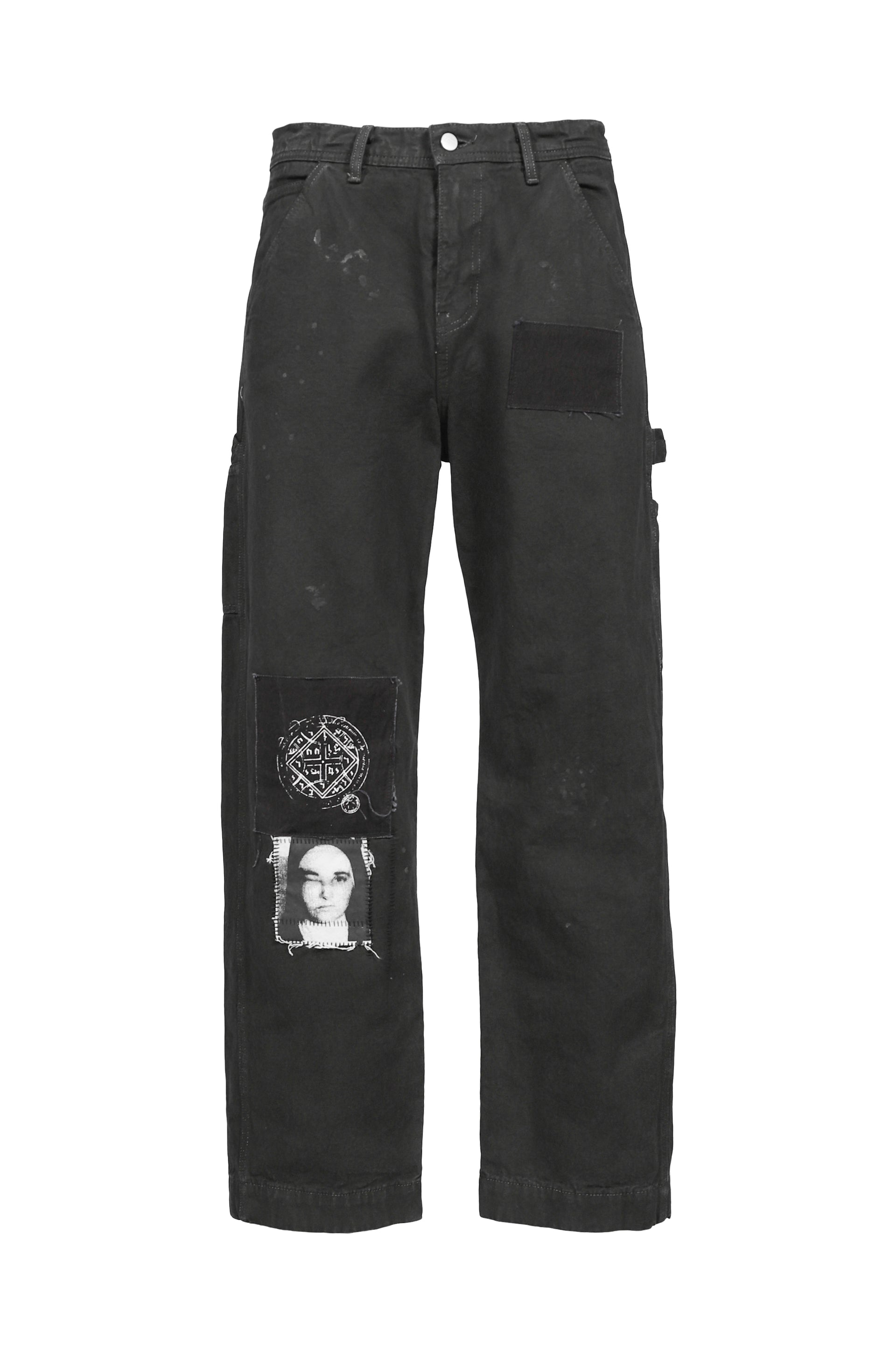 PAINT PANTS / BLK