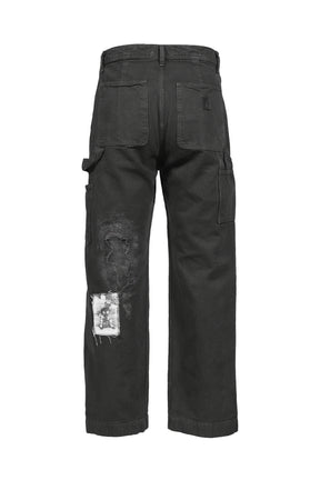 PAINT PANTS / BLK