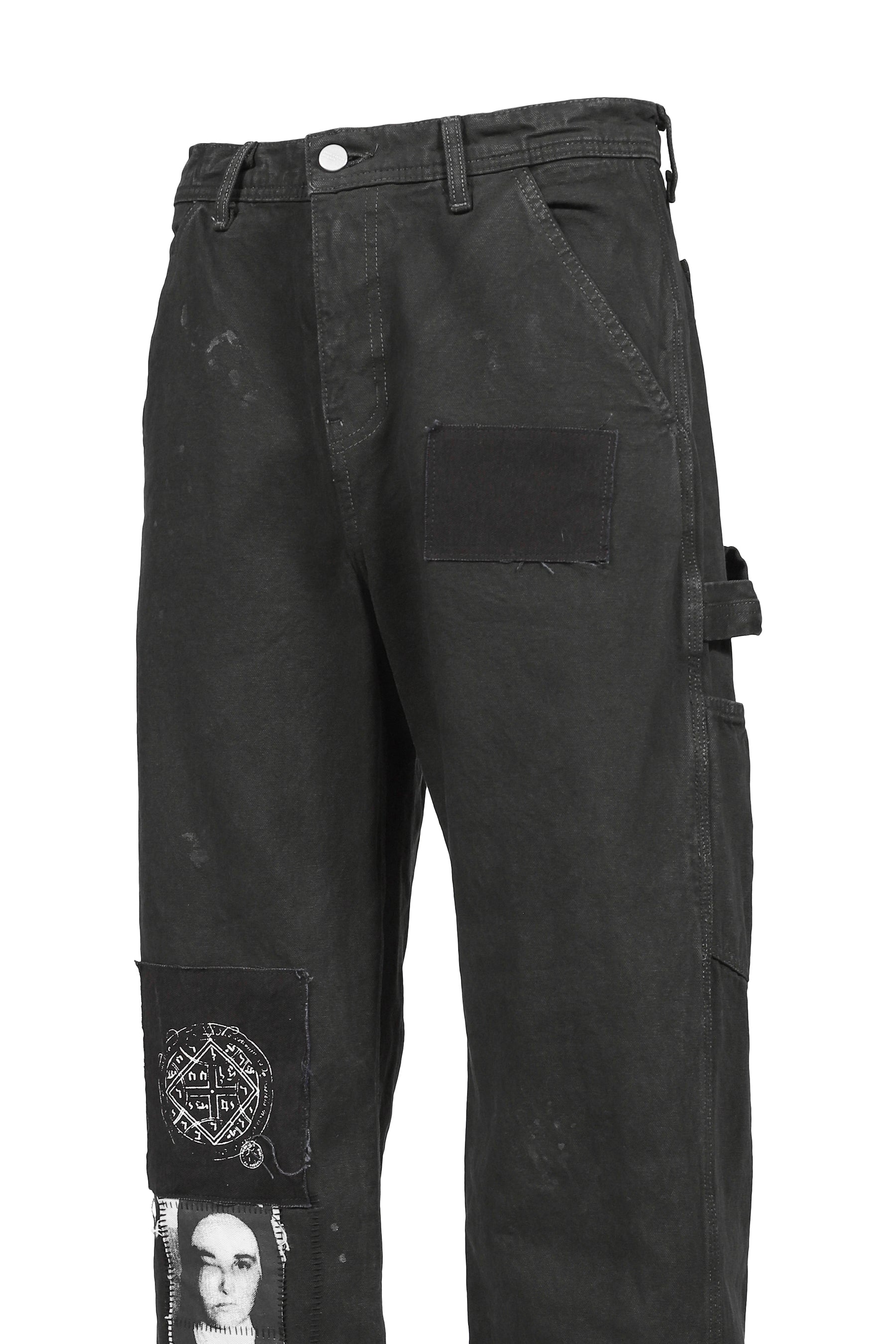 PAINT PANTS / BLK