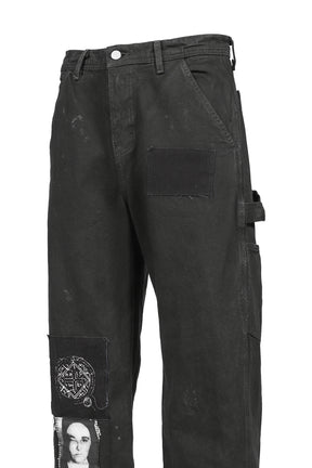 PAINT PANTS / BLK