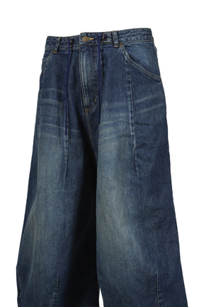 Needles H.D. BUGGY JEAN - 12OZ DENIM / IND