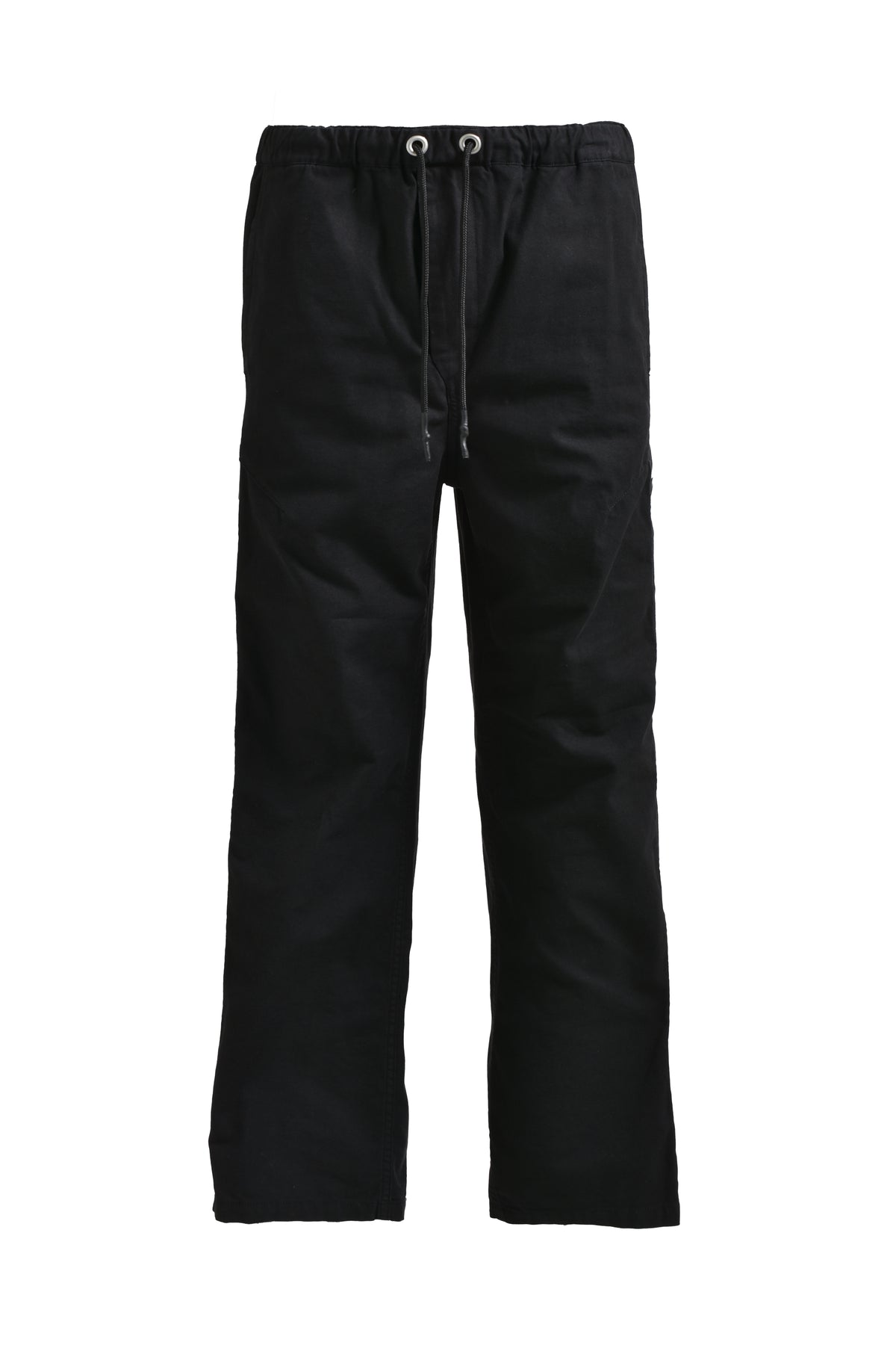 NEWRICH SIDE BOTTUN PANTS / NYLON BLK