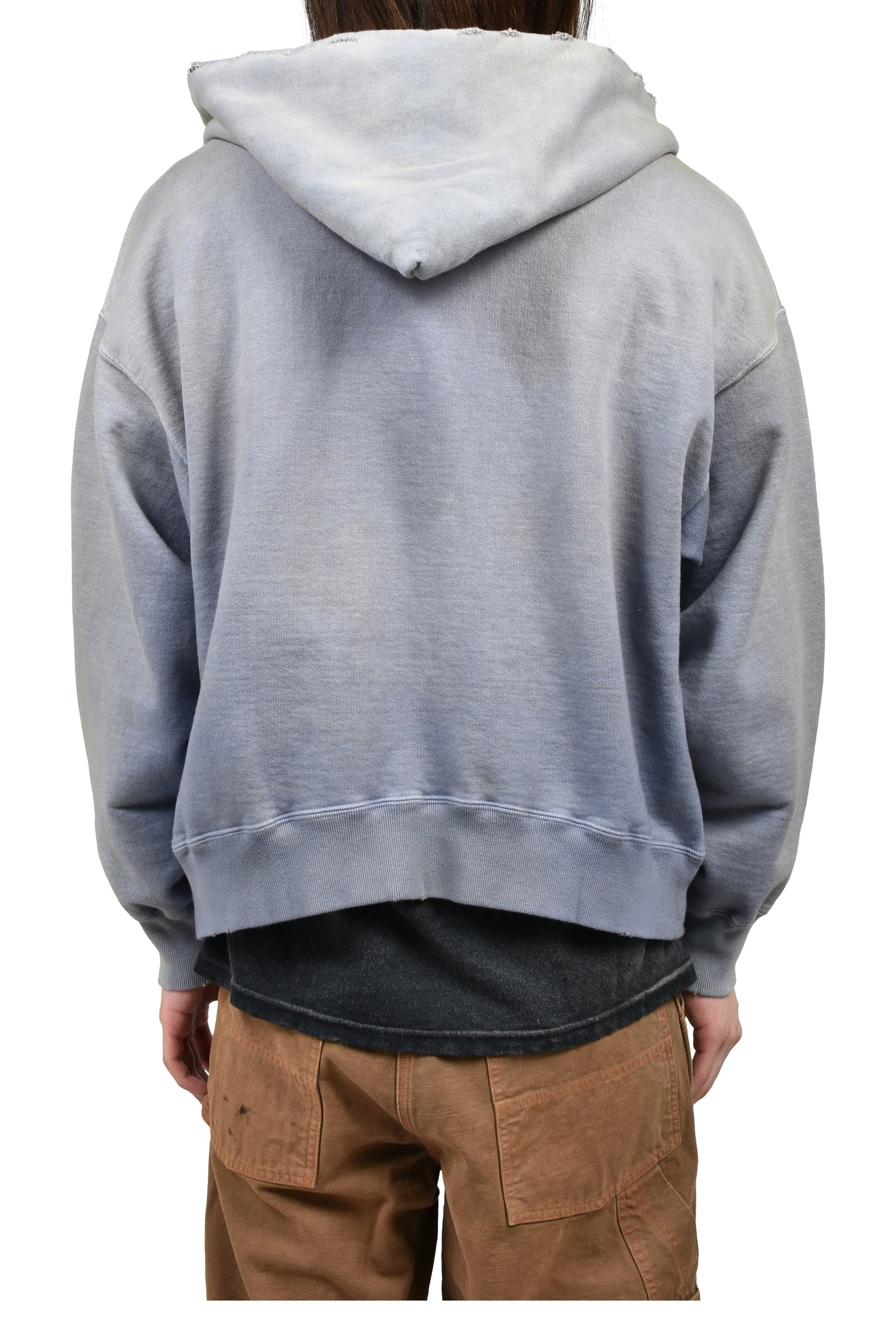 BOW WOW バウワウ SS26 THE DITC JOURNAL ZIP HOODIE AGED / EGGPLANT