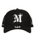 NEWERA 9FORTY AUTHENTIC LOGO TRUCKER CAP / BLK/WHT