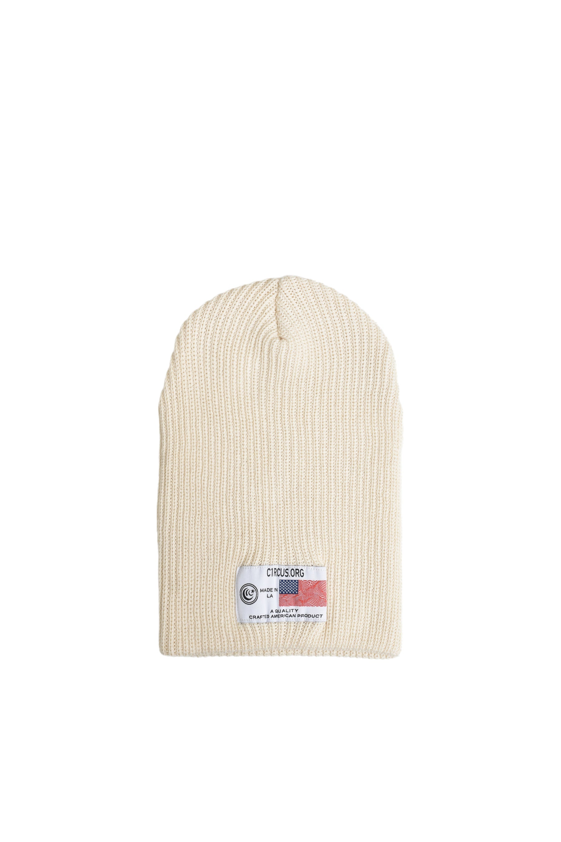 EMBROIDERY OG  LOGO BEANIE / WHT