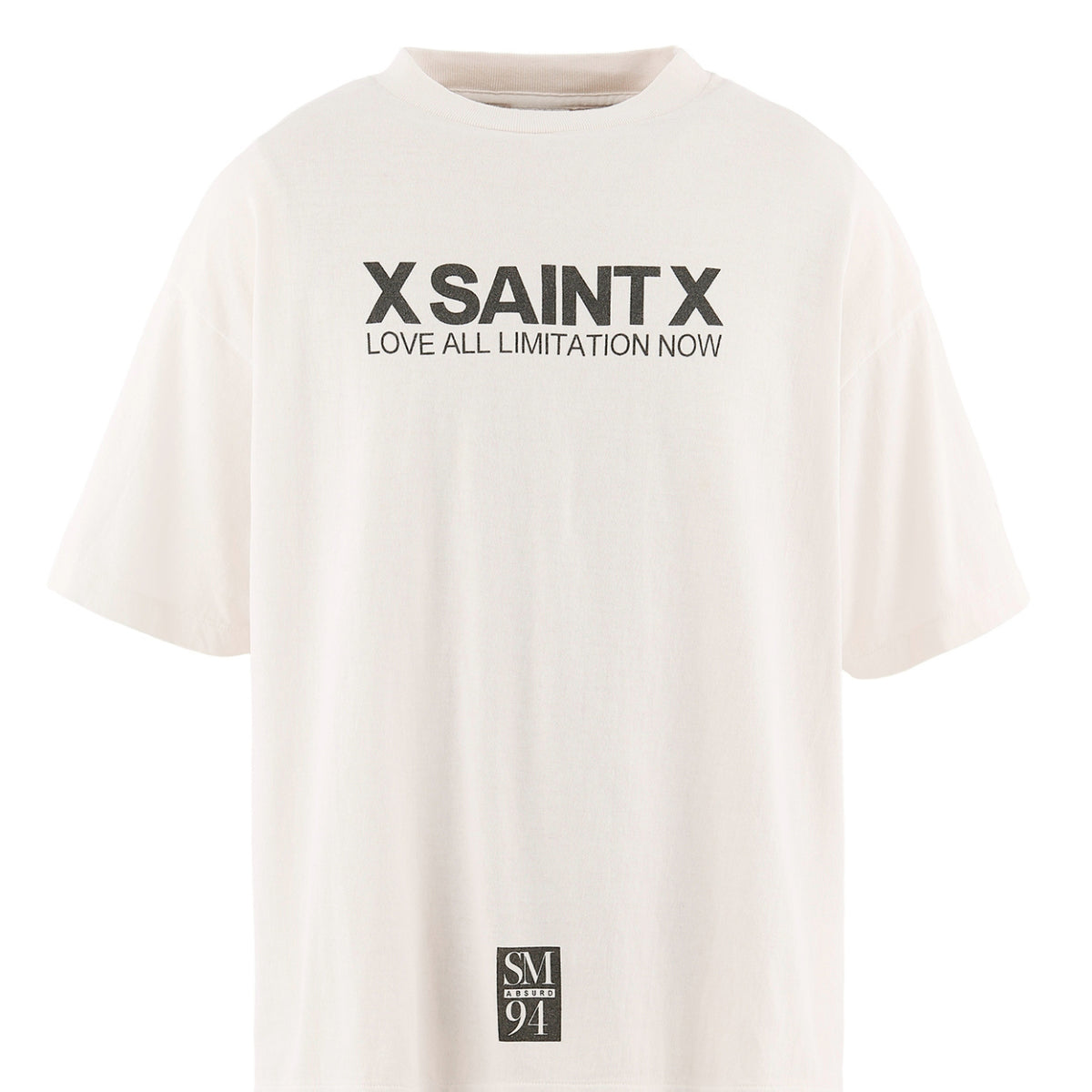 SAINT Mxxxxxx セントマイケル SS26 SS T-SHIRT/X SAINT X / WHT