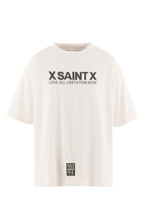 SAINT Mxxxxxx セントマイケル SS26 SS T-SHIRT/X SAINT X / WHT