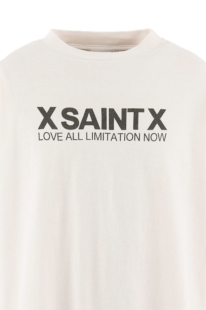 SAINT Mxxxxxx セントマイケル SS26 SS T-SHIRT/X SAINT X / WHT