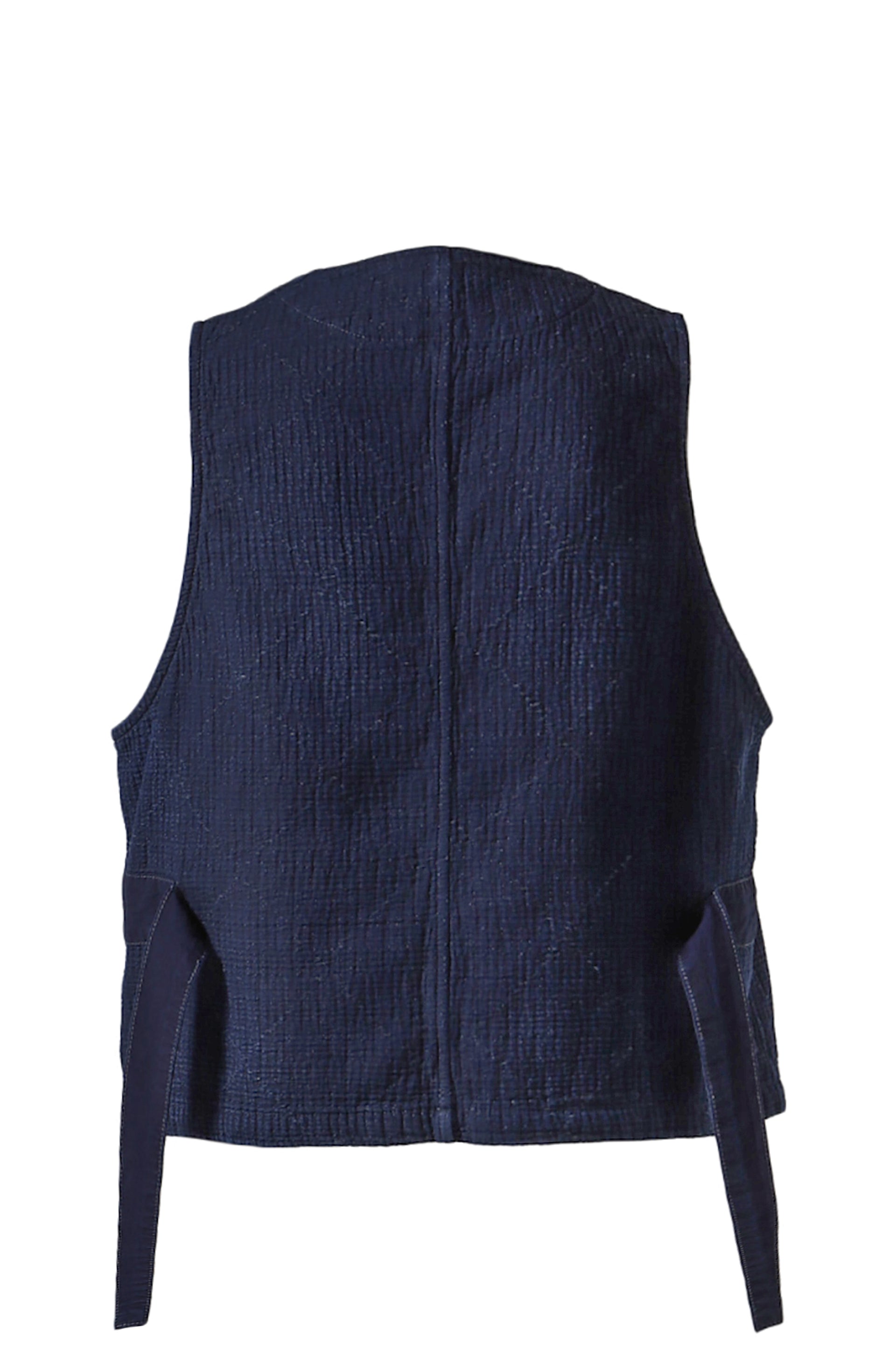 PORTER CLASSIC NEW SASHIKO LIGHT３PIECE KATSU VEST / BLU