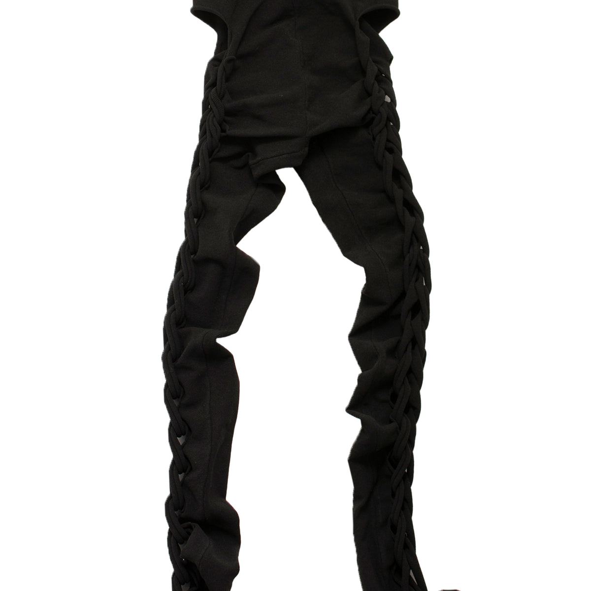 AGR SS23 POWER TROUSERS / BLK -NUBIAN