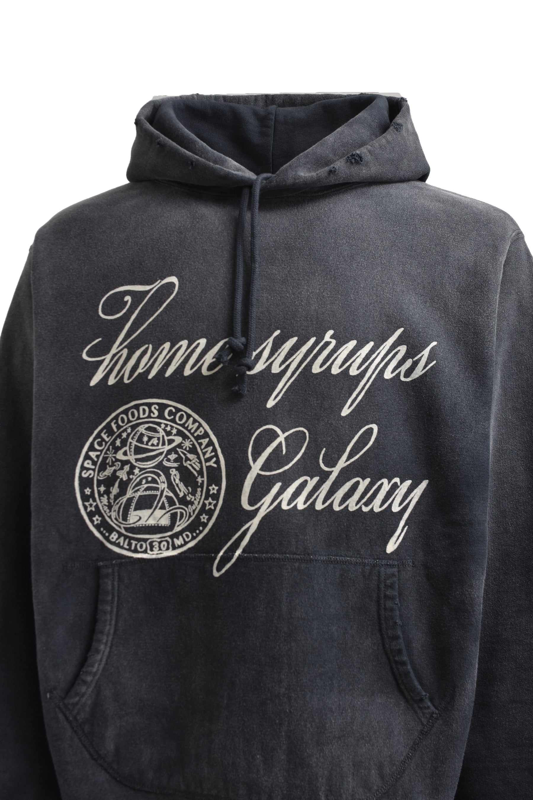 GALAXY SYRUP HOODIE / BLK AGEING