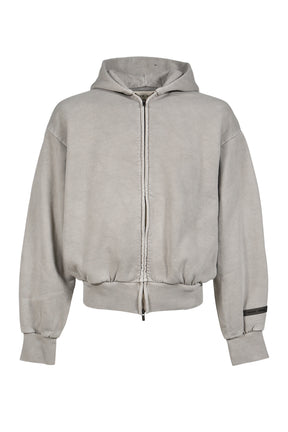 CLASSIC FULL ZIP HOODIE / SMOKE GRY