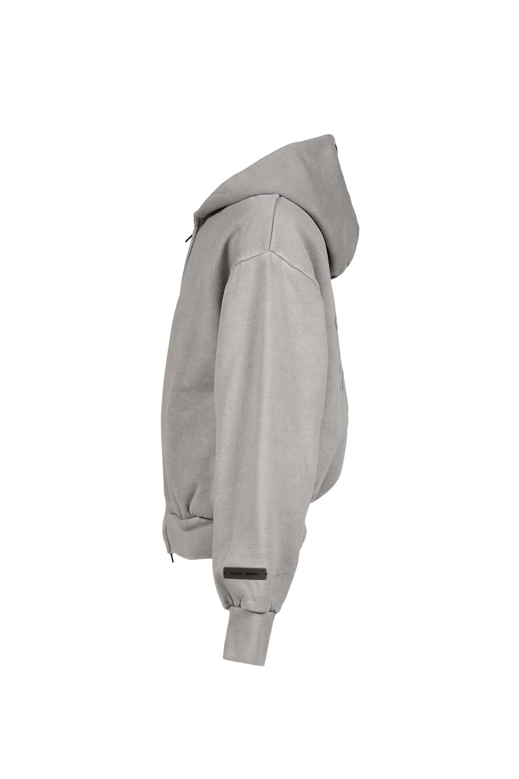 CLASSIC FULL ZIP HOODIE / SMOKE GRY