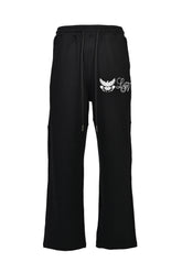 EMBLEM LOGO SWEAT PANTS / BLK